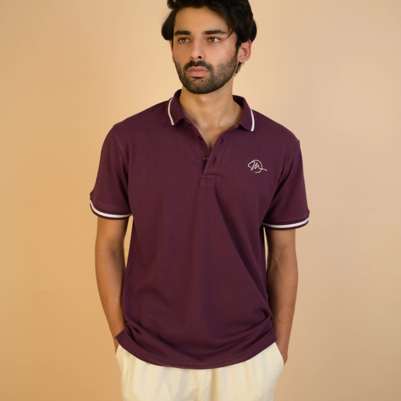 Vibe Purple Polo