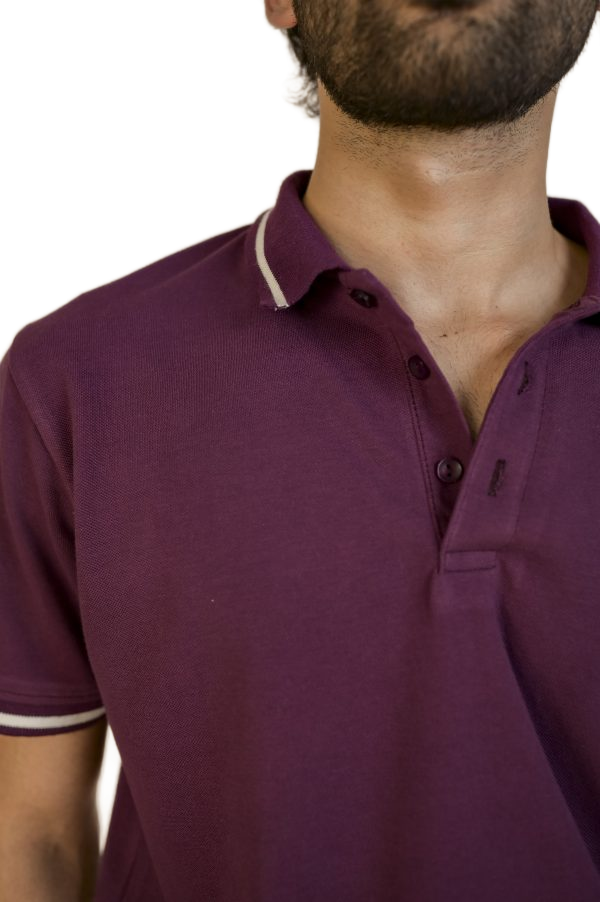 purple polo t shirt for men in Pakistan